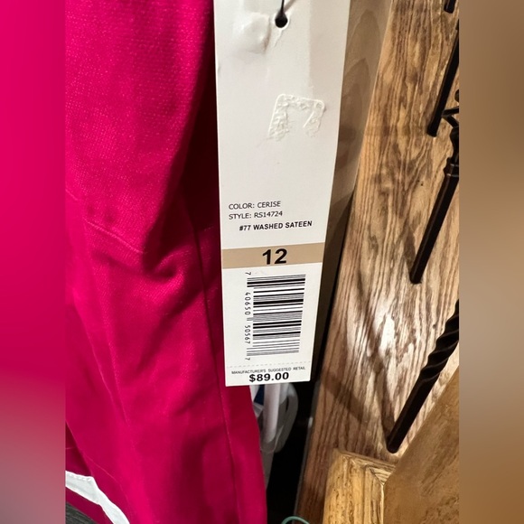 Rafaella Pink & White Dress Size 12 New With Tags - Picture 3 of 4